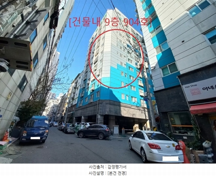 2024타경577112 인천광역시 부평구 부일로 20-8, 휴플러스1차 9층 904호 오피스텔[계약27평형] 경매 이미지