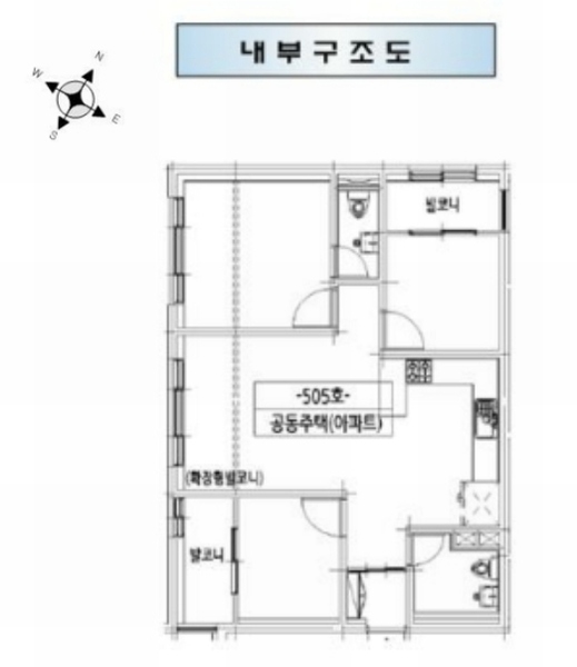 2024타경584592 인천광역시 남동구 용천로153번길 30, 대준블루인 5층 505호 아파트[공급20평형] 경매 이미지