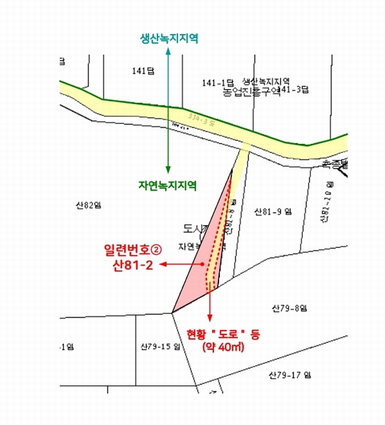 2025타경906 울산광역시 울주군 상북면 지내리 산81-2 임야 경매 이미지