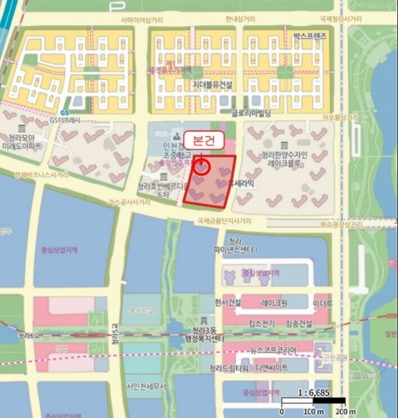 2025타경1015 인천광역시 서구 청라동 84-7 아파트 경매 이미지