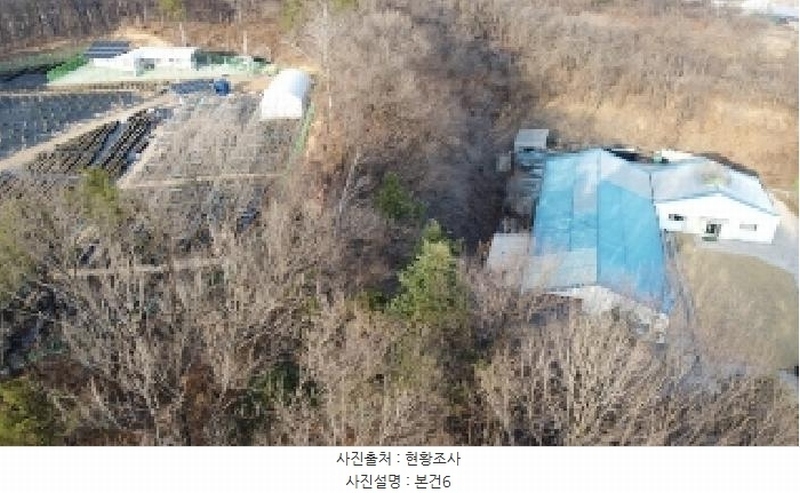 2025타경1125 충청북도 증평군 도안면 송정리 805 임야 경매 이미지