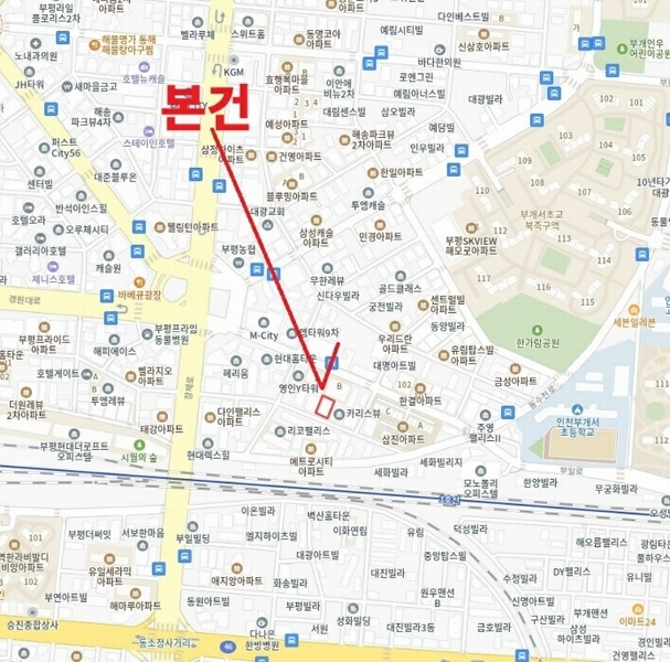 2025타경500454 인천광역시 부평구 장제로52번길 31, 서린레이크 5층 501호 아파트[공급19평형] 경매 이미지