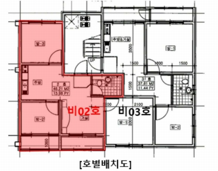 2025타경500928 인천광역시 계양구 아나지로179번길 7, 다세대주택 지층 비02호 다세대(빌라)[공급15평형] 경매 이미지