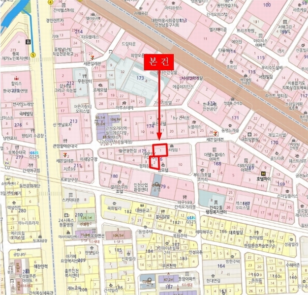 2025타경502078 인천광역시 남동구 남동대로922번길 32, 대준블루온 12층 1203호 오피스텔[계약36평형] 경매 이미지