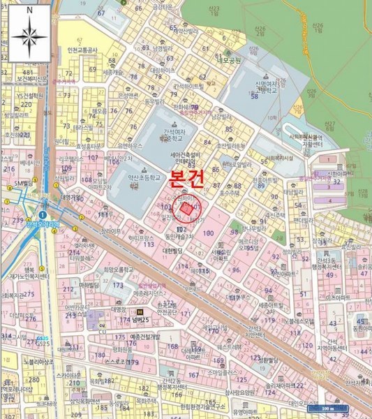 2025타경504128 인천광역시 남동구 간석로32번길 7, 스파디움 7층 703호 오피스텔 경매 이미지