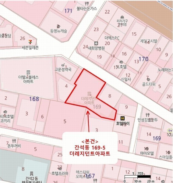 2025타경505145 인천광역시 남동구 용천로153번길 59, 더레지던트아파트 4층 404호 오피스텔[계약29평형] 경매 이미지