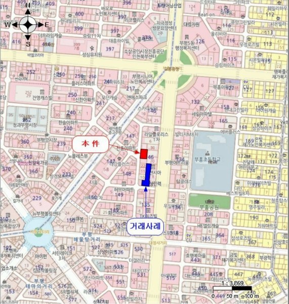 2025타경505404 인천광역시 부평구 부평문화로115번길 42, 헤리움 6층 603호 오피스텔 경매 이미지