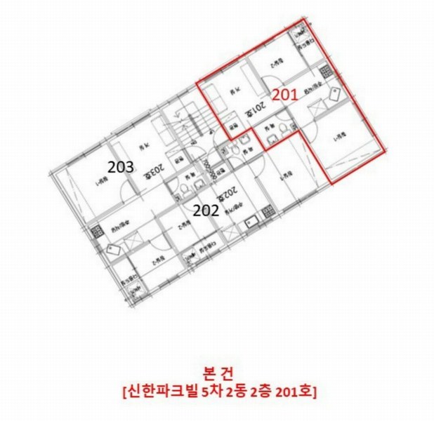 2025타경506056 인천광역시 서구 도요지로236번길 34, 신한파크빌5차 2동 2층 201호 다세대(빌라)[공급13평형] 경매 이미지