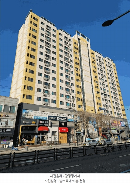 2025타경507308 인천광역시 미추홀구 경인로 135, 해피타운 6층 605호 아파트[공급21평형] 경매 이미지