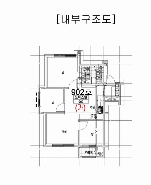2025타경507381 인천광역시 미추홀구 참외전로 338, 탑클래시아 9층 902호 오피스텔[계약26평형] 경매 이미지