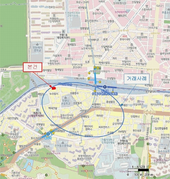 2025타경507401 인천광역시 부평구 동수북로 114, 더레지던스 4층 401호 오피스텔[계약24평형] 경매 이미지