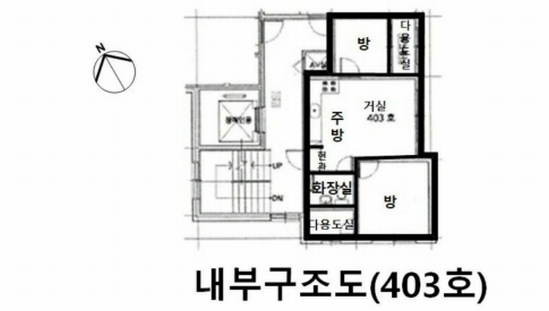 2025타경51029 서울특별시 은평구 응암로29길 11-11, 더어베인 4층 403호 오피스텔 경매 이미지