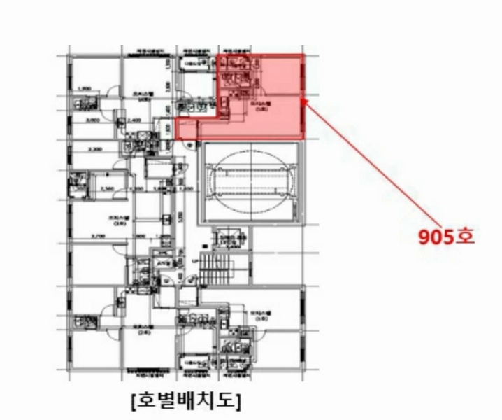 2025타경507406 인천광역시 미추홀구 미추홀대로597번길 106, 엠버빌2 9층 905호 오피스텔 경매 이미지