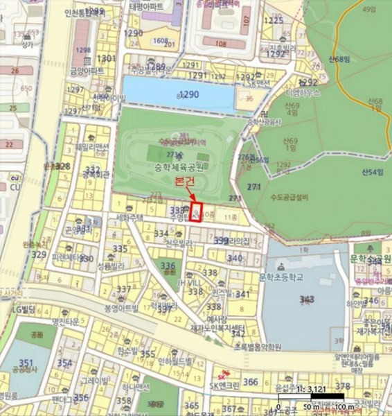 2025타경507468 인천광역시 남구 문학동 333-9 다세대(빌라) 경매 이미지
