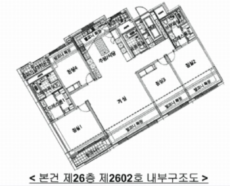 2025타경51054 서울특별시 서대문구 가재울미래로 2, 디엠씨파크뷰자이 126동 26층 2602호 아파트 경매 이미지