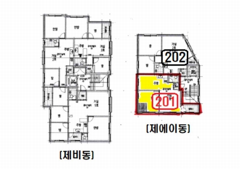 2025타경51108 서울특별시 서대문구 연희로41길 53-8, 하우스205 에이동 2층 201호 다세대(빌라)[공급11평형] 경매 이미지