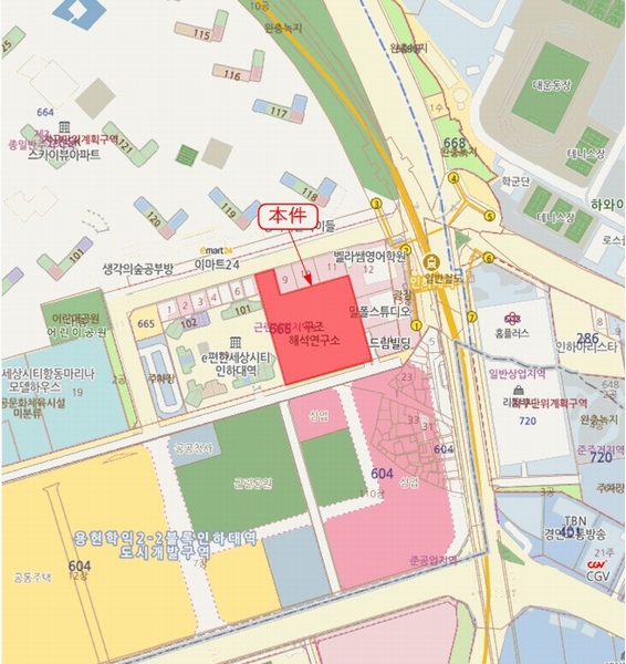 2025타경507810 인천광역시 미추홀구 용정공원로83번길 49, 인하대역헤리움메트로타워 17층 1729호 오피스텔[계약14평형] 경매 이미지