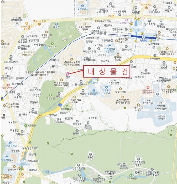 2025타경507852 인천광역시 부평구 안남로 17, 건보 9층 905호 오피스텔[계약23평형] 경매 이미지