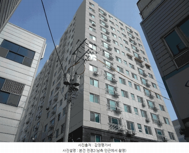 2025타경507932 인천광역시 부평구 청중로 96, 명성푸르네 4층 405호 오피스텔[계약33평형] 경매 이미지
