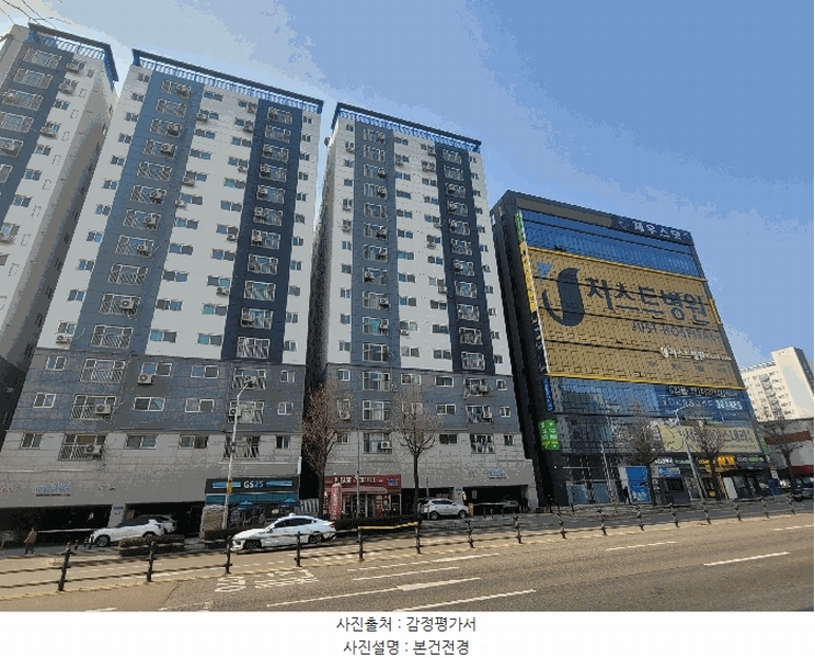 2025타경507955 인천광역시 미추홀구 석정로 17, 대준블루온 103동 2층 203호 오피스텔 경매 이미지