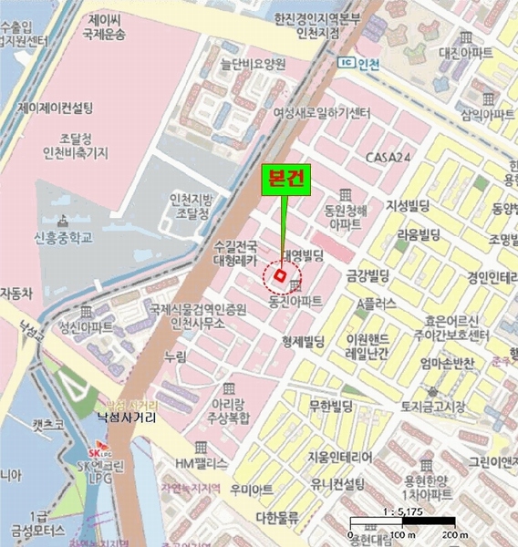 2025타경508501 인천광역시 미추홀구 토금남로3번길 22-26, 세진골든뷰 1동 8층 804호 다세대(빌라)[공급17평형] 경매 이미지