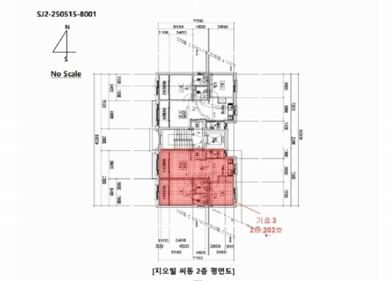 2025타경509254 인천광역시 중구 백운로 205-2, 지오빌 씨동 2층 202호 다세대(빌라) 경매 이미지
