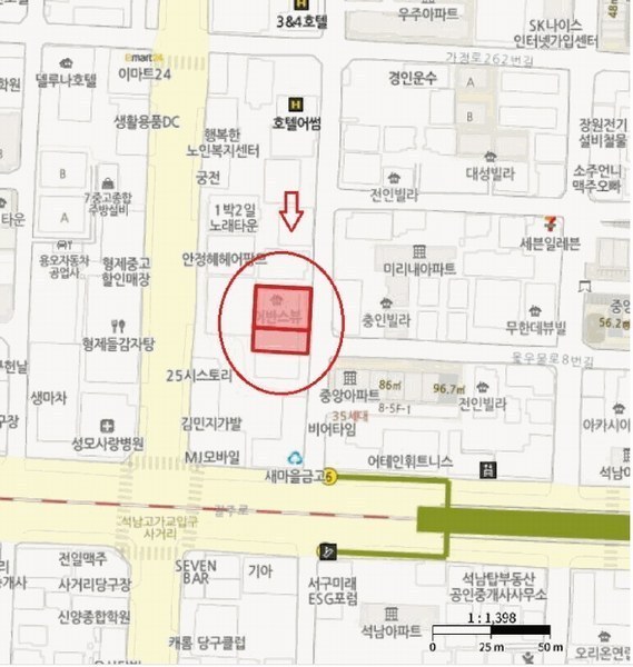 2025타경510646 인천광역시 서구 옻우물로 9, 어반스뷰 4층 403호 오피스텔[계약26평형] 경매 이미지