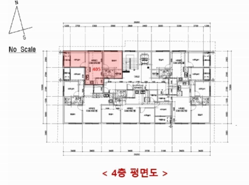 2025타경510995 인천광역시 남동구 남동대로915번길 24, 간석트인자리애 4층 405호 오피스텔[계약19평형] 경매 이미지