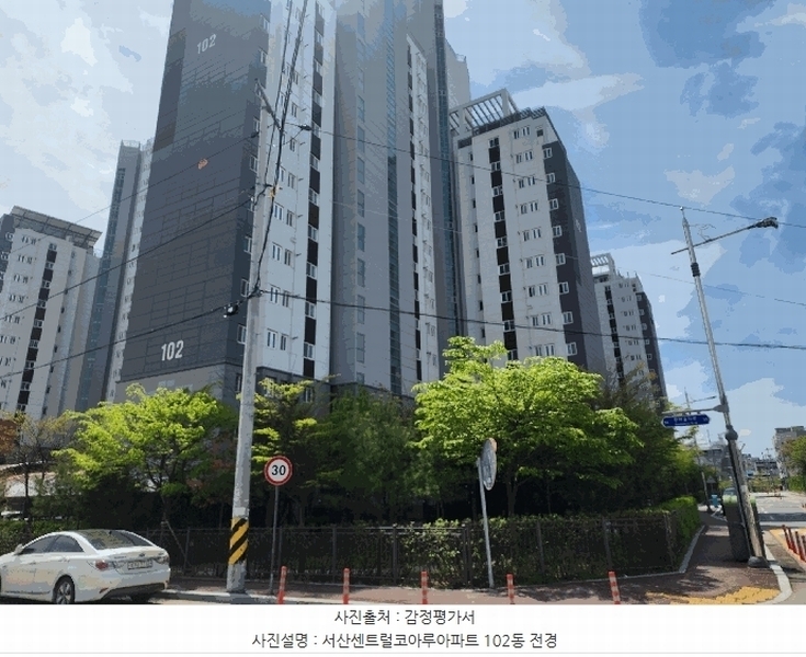 2025타경51257 충청남도 서산시 한마음2로 22, 서산센트럴코아루아파트 102동 7층 704호 아파트[공급26평형] 경매 이미지