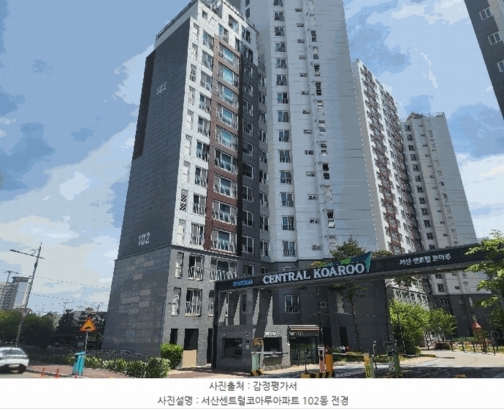 2025타경51257 충청남도 서산시 한마음2로 22, 서산센트럴코아루아파트 102동 7층 704호 아파트[공급26평형] 경매 이미지