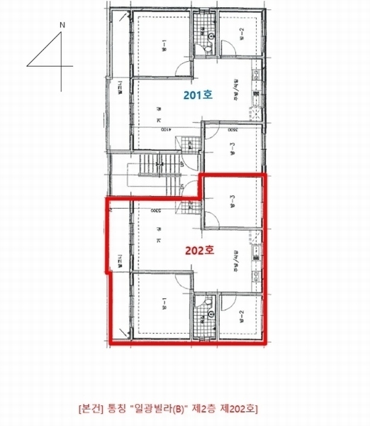 2024타경550162 인천광역시 미추홀구 주안로 65-1, 일광빌라 B동 2층 202호 다세대(빌라)[공급22평형] 경매 이미지
