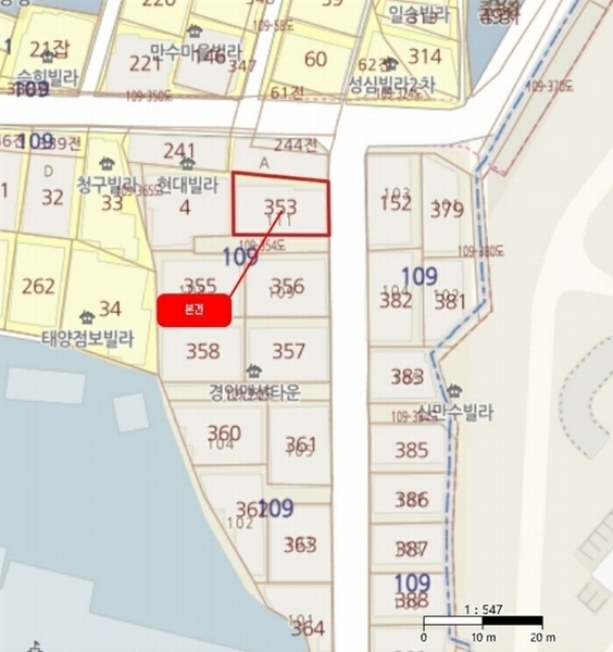 2024타경562196 인천광역시 남동구 만수서로33번길 45, 경인맨션타운 111동 2층 202호 다세대(빌라)[공급17평형] 경매 이미지