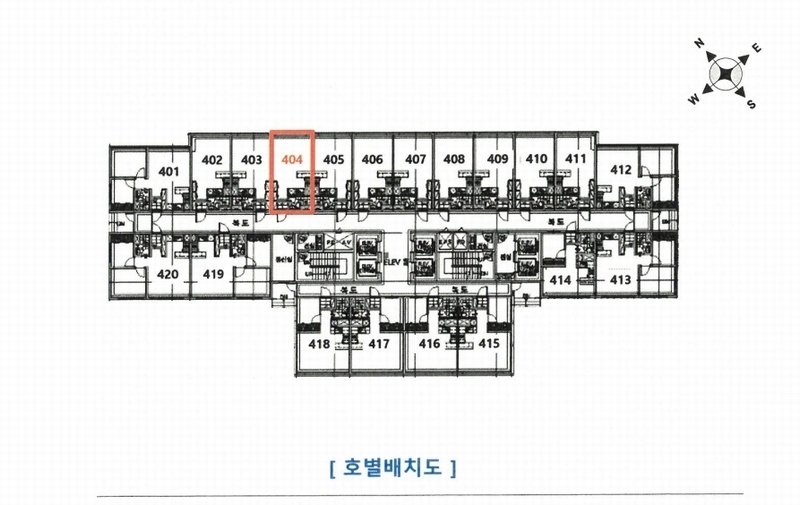 2024타경572223 인천광역시 남동구 호구포로 201, 논현두손지젤타워 4층 404호 오피스텔[계약17평형] 경매 이미지