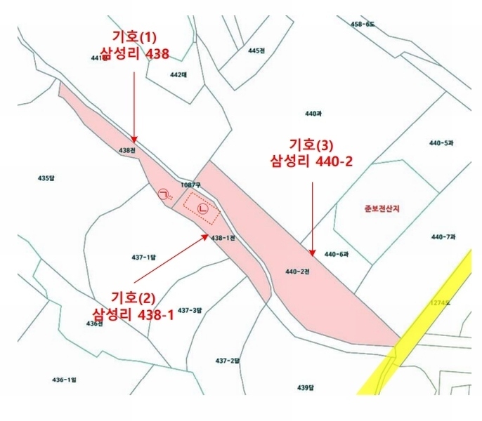 2024타경579842 인천광역시 강화군 불은면 삼성리 438 농지 경매 이미지