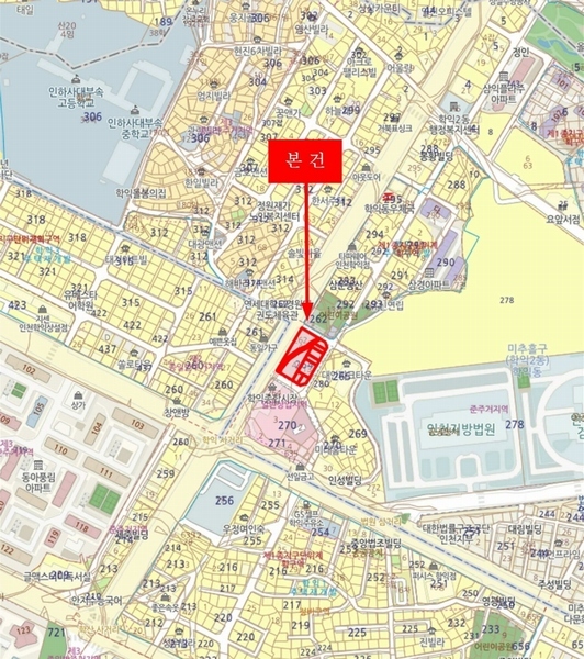 2021타경8585 인천광역시 미추홀구 학익동 264-4 오피스텔 경매 이미지