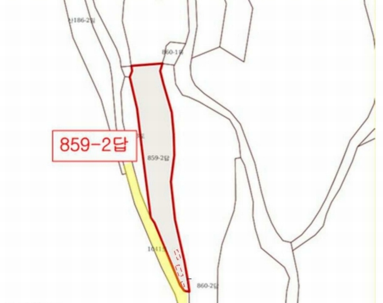 2024타경7064 울산광역시 울주군 범서읍 서사리 859-2 농지 경매 이미지