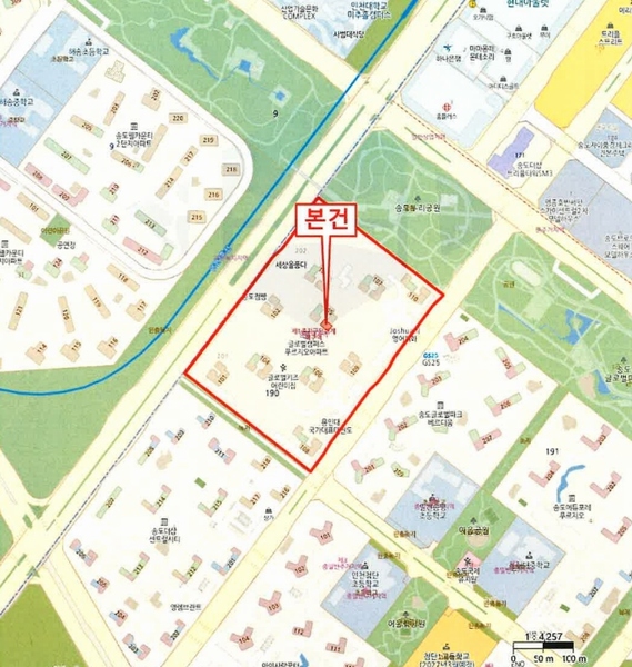2024타경10848 인천광역시 연수구 송도문화로28번길 28, 글로벌캠퍼스푸르지오 105동 39층 3901호 아파트[공급55평형] 경매 이미지