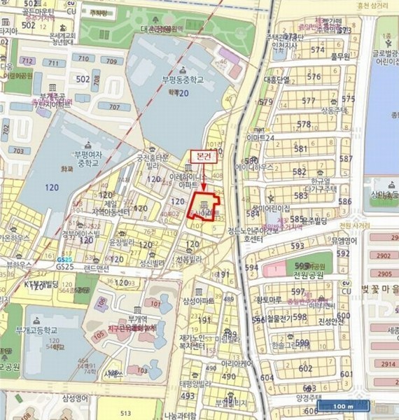 2024타경566464 인천광역시 부평구 수변로107번길 35, 동산아파트 4층 406호 아파트[공급21평형] 경매 이미지