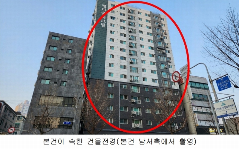 2025타경500713 인천광역시 미추홀구 주안로 149, 정다운파크빌 3층 303호 오피스텔[계약26평형] 경매 이미지