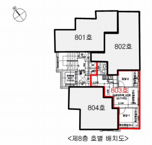 2025타경51438 서울특별시 서대문구 신촌로3가길 12, 엘케이타운 8층 803호 다세대(빌라)[공급12평형] 경매 이미지
