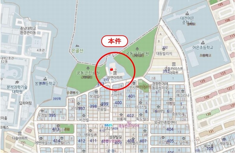 2025타경503675 대전광역시 유성구 궁동로 49, 자연아파트 5층 507호 아파트[공급23평형] 경매 이미지