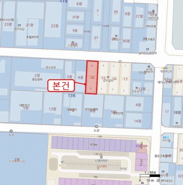 2024타경6610 인천광역시 서구 가정로137번길 23, 삼우빌라 9동 지하층 1호 다세대(빌라)[공급12평형] 경매 이미지