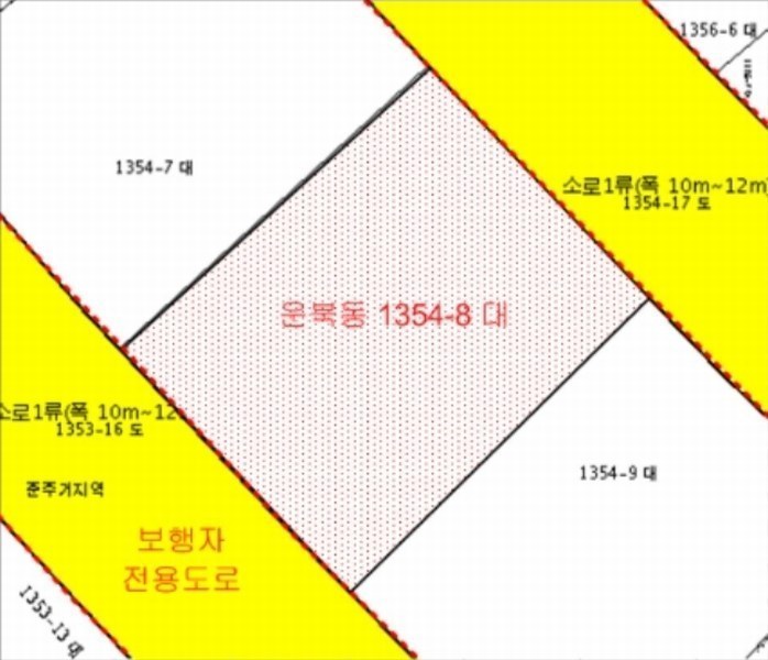 2024타경538872 인천광역시 중구 운북동 1354-8 대지 경매 이미지