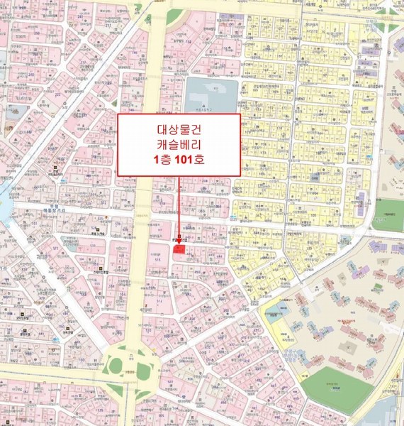 2024타경539929 인천광역시 부평구 장제로92번길 14, 캐슬베리 1층 101호 근린상가 경매 이미지