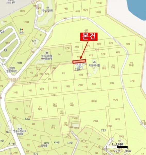 2024타경547050 인천광역시 옹진군 영흥면 내리 725-61 도로 경매 이미지