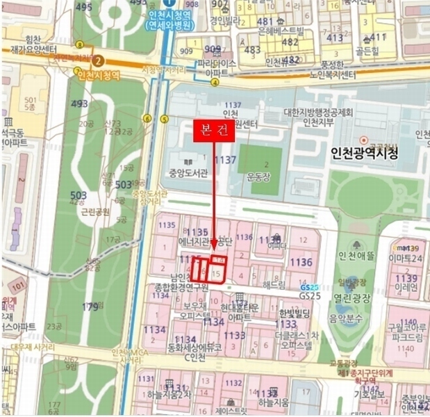 2024타경549834 인천광역시 남동구 예술로226번길 17, 구월프라움시티 에이동 7층 710호 아파트[공급7평형] 경매 이미지