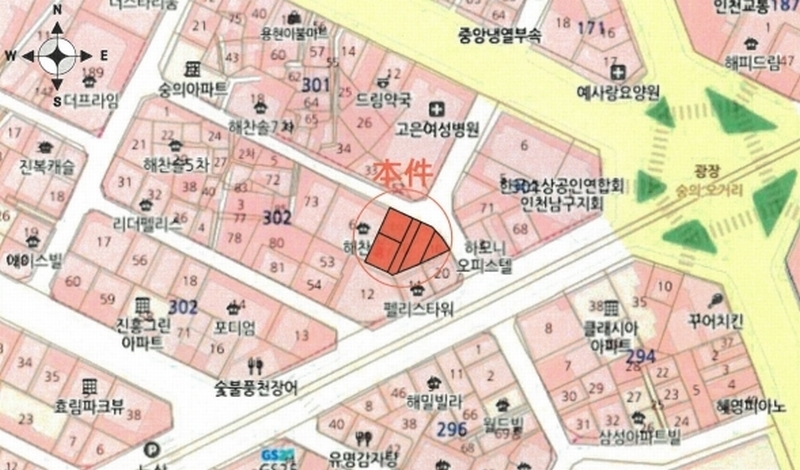 2024타경568712 인천광역시 미추홀구 장천로23번길 5, 숭의엠타운 9층 904호 오피스텔 경매 이미지