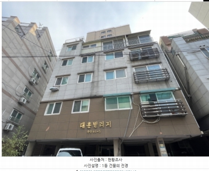 2024타경578054 인천광역시 미추홀구 석바위로101번길 31-30, 대훈빌리지 4층 401호 다세대(빌라)[공급20평형] 경매 이미지