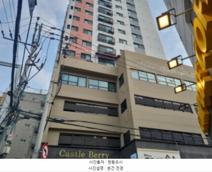 2024타경582541 인천광역시 남동구 남동대로747번길 58, 캐슬베리 8층 803호 오피스텔 경매 이미지