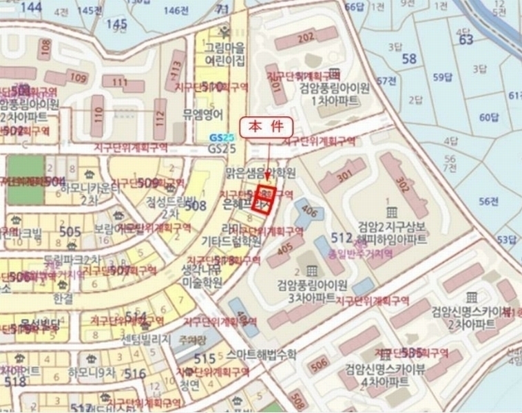 2024타경583193 인천광역시 서구 검암로20번길 37인천광역시 서구 검암로20○○○○, 그랜드비스타 4층 404호그랜드비○○ 다세대(빌라)[공급12평형] 경매 이미지